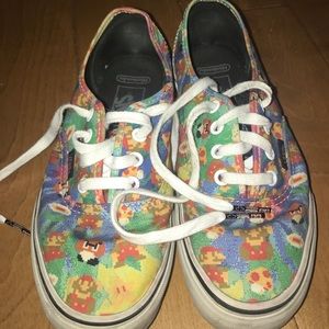 Vans Authentic Nintendo Super Mario Bros Womens 7